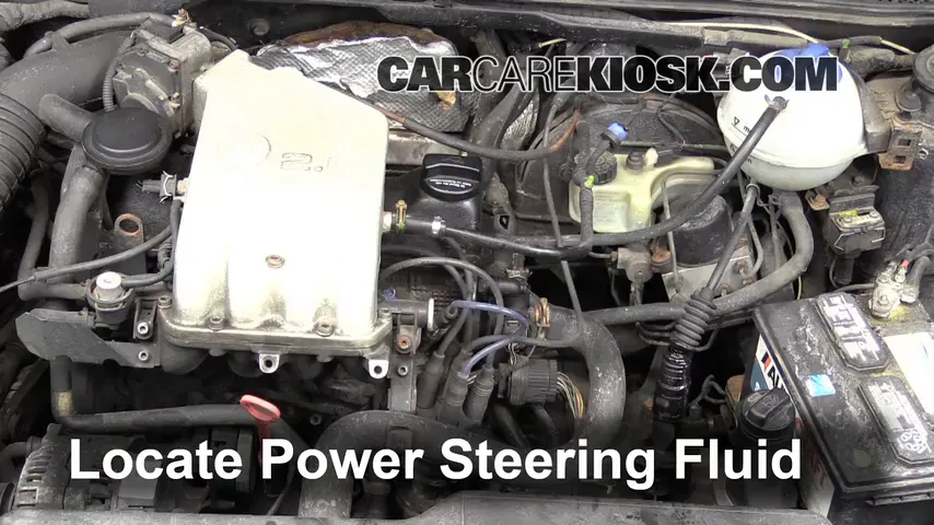 1997 Volkswagen Golf GTI 2.0L 4 Cyl. Power Steering Fluid Check Fluid Level